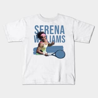women tennis player - Serena Williams Kids T-Shirt
